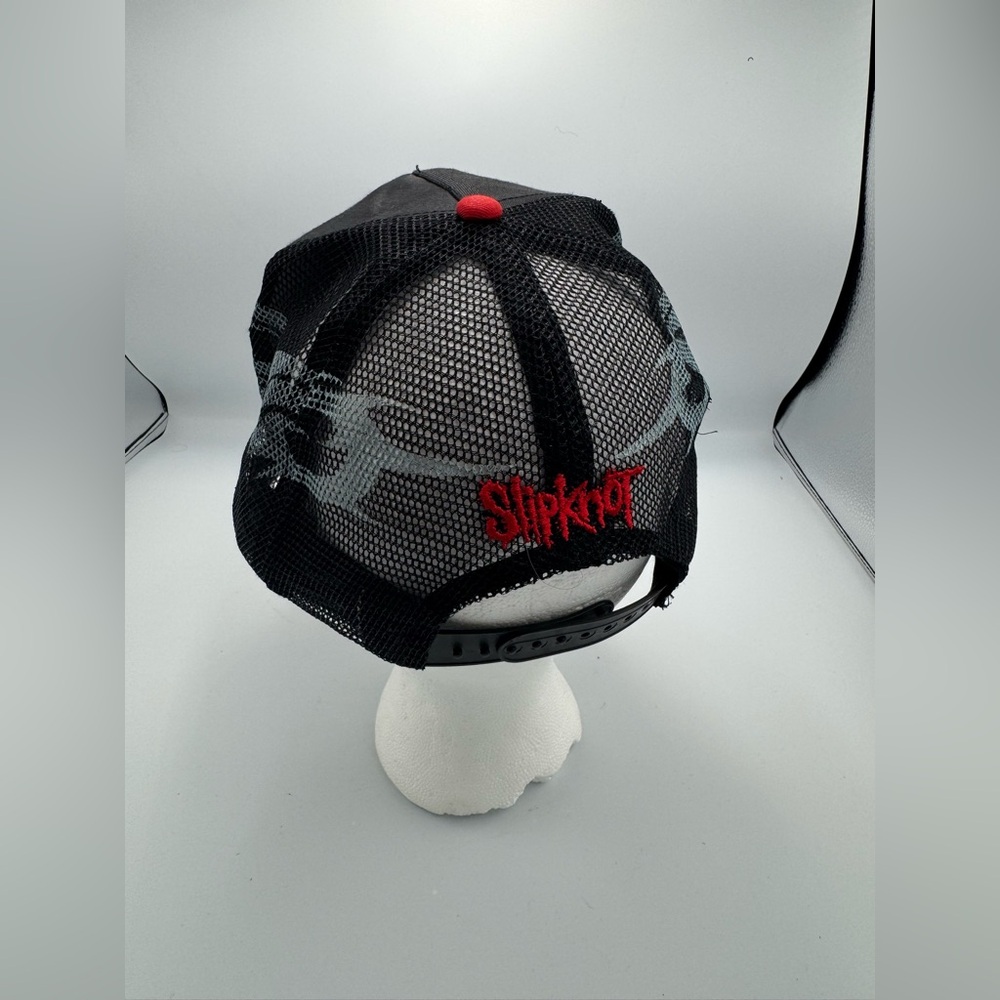 SLIPKNOT MESH SNAPBACK Cap EMBROIDERED TRUCKER NET HAT VTG - Picture 3 of 10